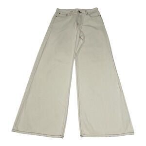 NSF Women's Wide Legs Size 28 Light Wash Blue High Rise Made In USA RN#46959